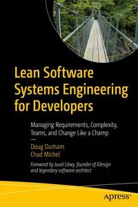 Lean Software Systems Engineering for Developers_cover