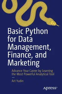 Basic Python for Data Management, Finance, and Marketing_cover