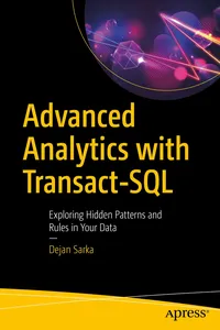 Advanced Analytics with Transact-SQL_cover