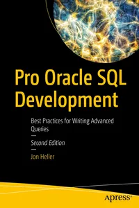 Pro Oracle SQL Development_cover