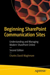 Beginning SharePoint Communication Sites_cover