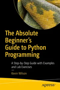 The Absolute Beginner's Guide to Python Programming_cover