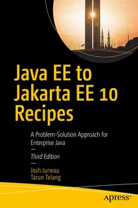 Java EE to Jakarta EE 10 Recipes_cover