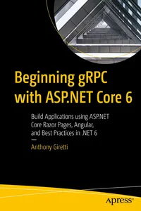 Beginning gRPC with ASP.NET Core 6_cover