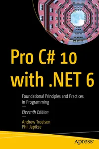 Pro C# 10 with .NET 6_cover