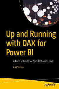 Up and Running with DAX for Power BI_cover