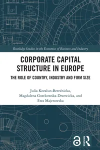 Corporate Capital Structure in Europe_cover