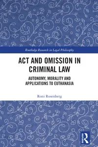 Act and Omission in Criminal Law_cover