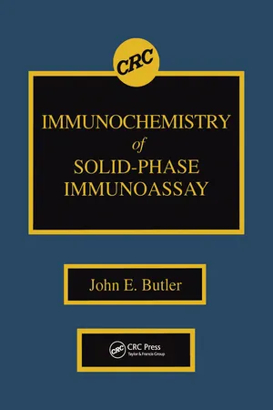 Immunochemistry of Solid-Phase Immunoassay