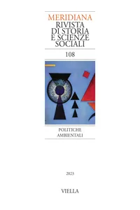 Meridiana. 108, 2023. Politiche ambientali_cover