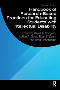 Handbook of Research-Based Practices for Educating Students with Intellectual Disability_cover