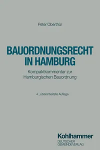 Bauordnungsrecht in Hamburg_cover