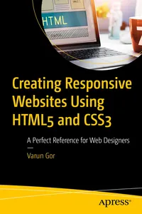 Creating Responsive Websites Using HTML5 and CSS3_cover