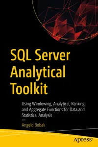 SQL Server Analytical Toolkit_cover