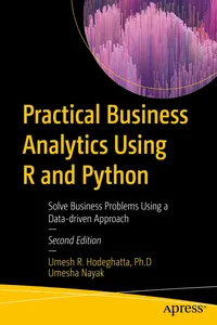 Practical Business Analytics Using R and Python_cover