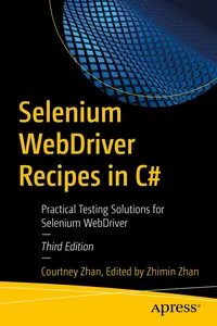 Selenium WebDriver Recipes in C#_cover