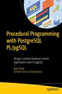 Procedural Programming with PostgreSQL PL/pgSQL_cover