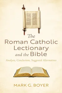 The Roman Catholic Lectionary and the Bible_cover