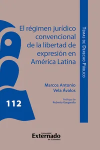 El régimen jurídico convencional de la libertad de expresión en América Latina_cover