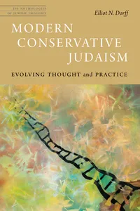 Modern Conservative Judaism_cover