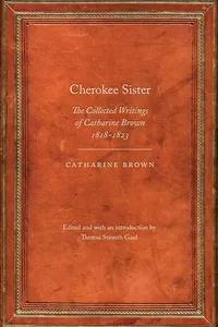 Cherokee Sister_cover