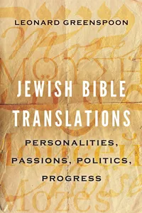 Jewish Bible Translations_cover