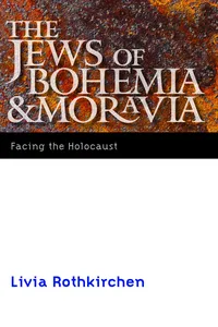 The Jews of Bohemia and Moravia_cover