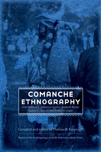 Comanche Ethnography_cover