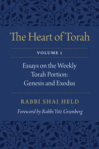 The Heart of Torah, Volume 1_cover