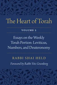 The Heart of Torah, Volume 2_cover