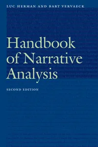 Handbook of Narrative Analysis_cover