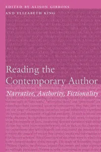 Reading the Contemporary Author_cover