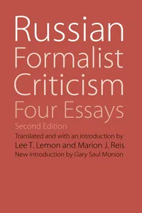 Russian Formalist Criticism_cover