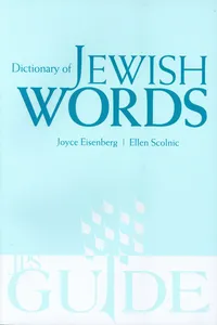 Dictionary of Jewish Words_cover