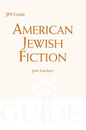 American Jewish Fiction