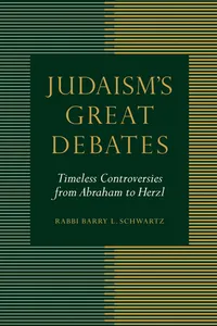 Judaism's Great Debates_cover