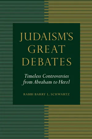 Judaism's Great Debates