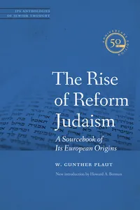 The Rise of Reform Judaism_cover