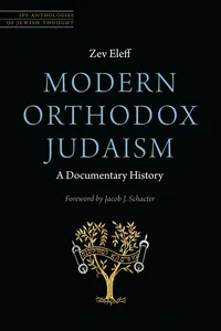 Modern Orthodox Judaism: A Documentary History_cover