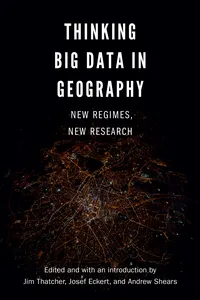 Thinking Big Data in Geography_cover