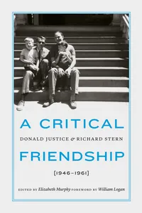 A Critical Friendship_cover