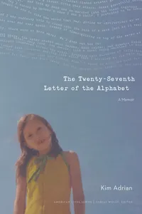 The Twenty-Seventh Letter of the Alphabet_cover