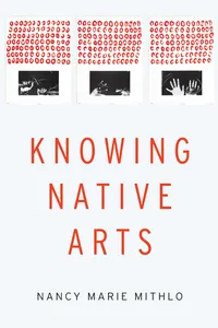 Knowing Native Arts_cover