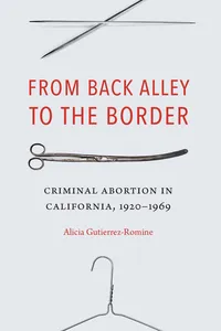 From Back Alley to the Border_cover