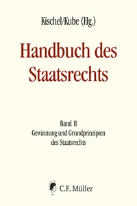 Handbuch des Staatsrechts - Neuausgabe_cover