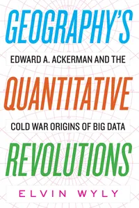 Geography's Quantitative Revolutions_cover