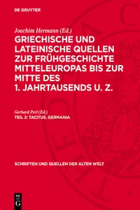 Tacitus. Germania_cover