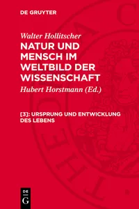 Ursprung und Entwicklung des Lebens_cover