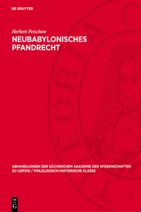 Neubabylonisches Pfandrecht_cover