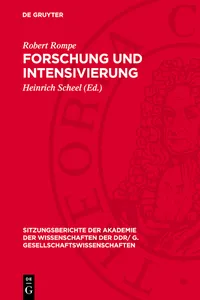 Forschung und Intensivierung_cover